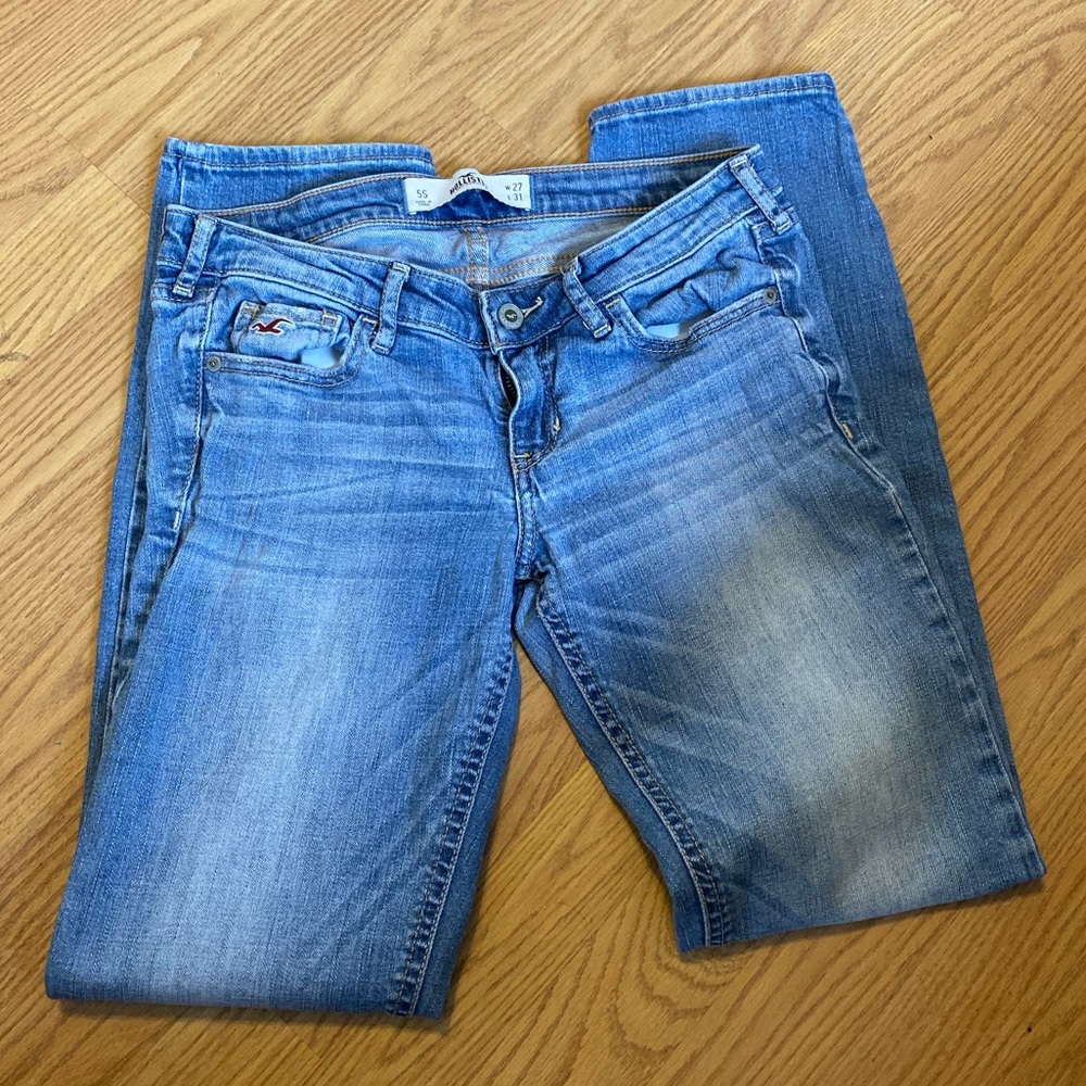 💋 Hollister 5s faded jeans W27 L31
